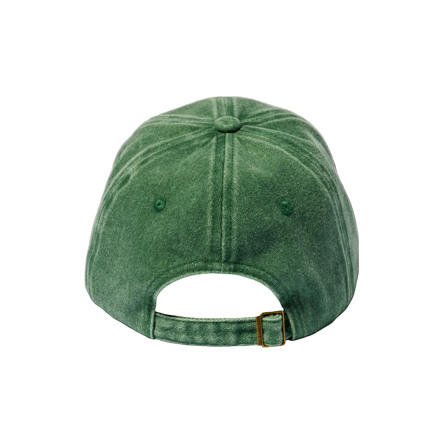 Unisex Vintage Washed Emerald Green Baseball Cap