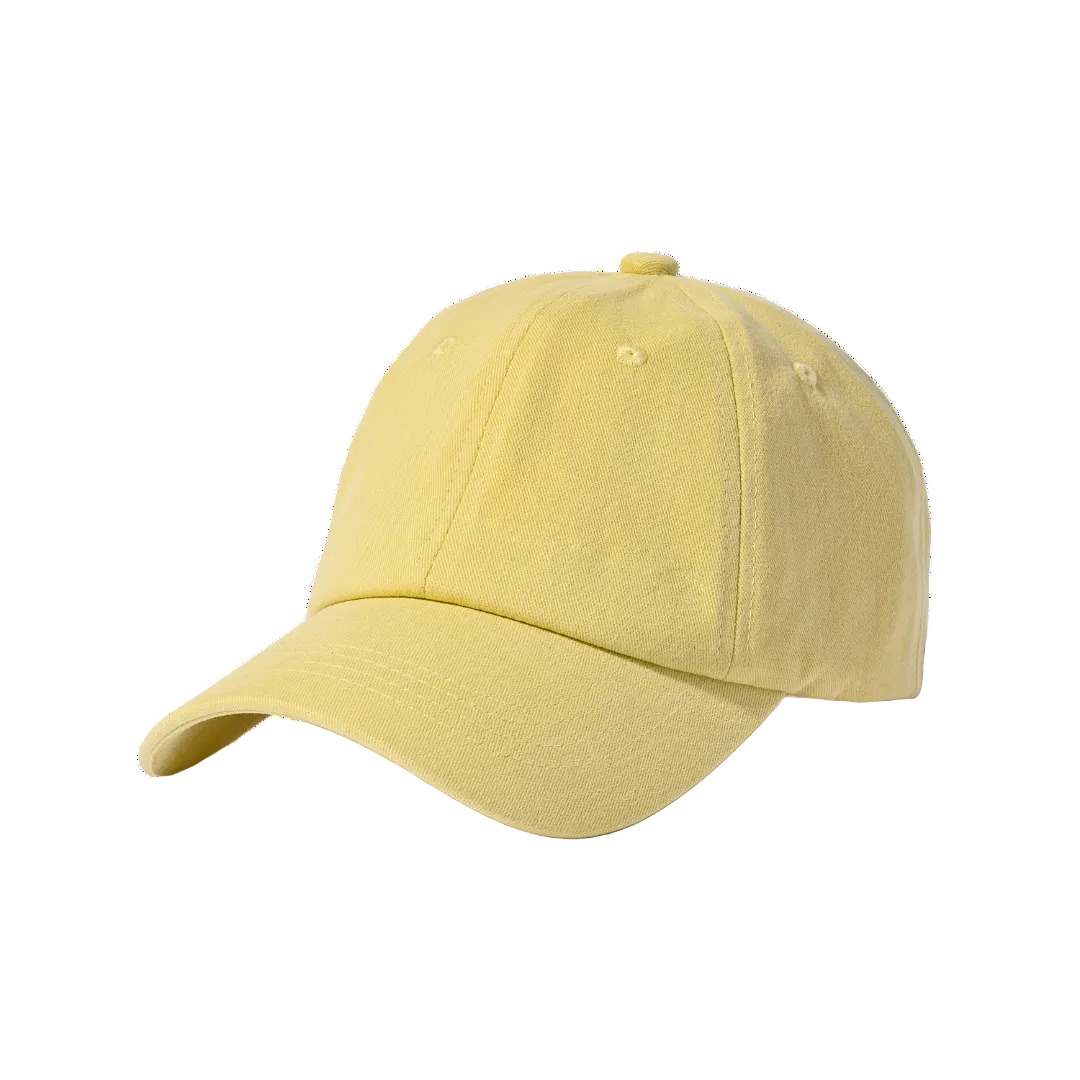 Unisex Vintage Yellow Baseball Cap