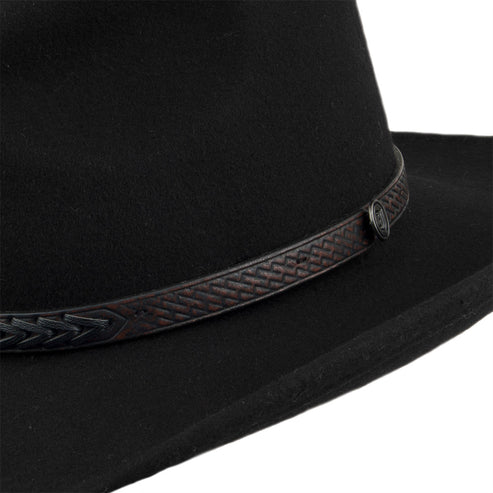 Unisex Black Cowboy Hat