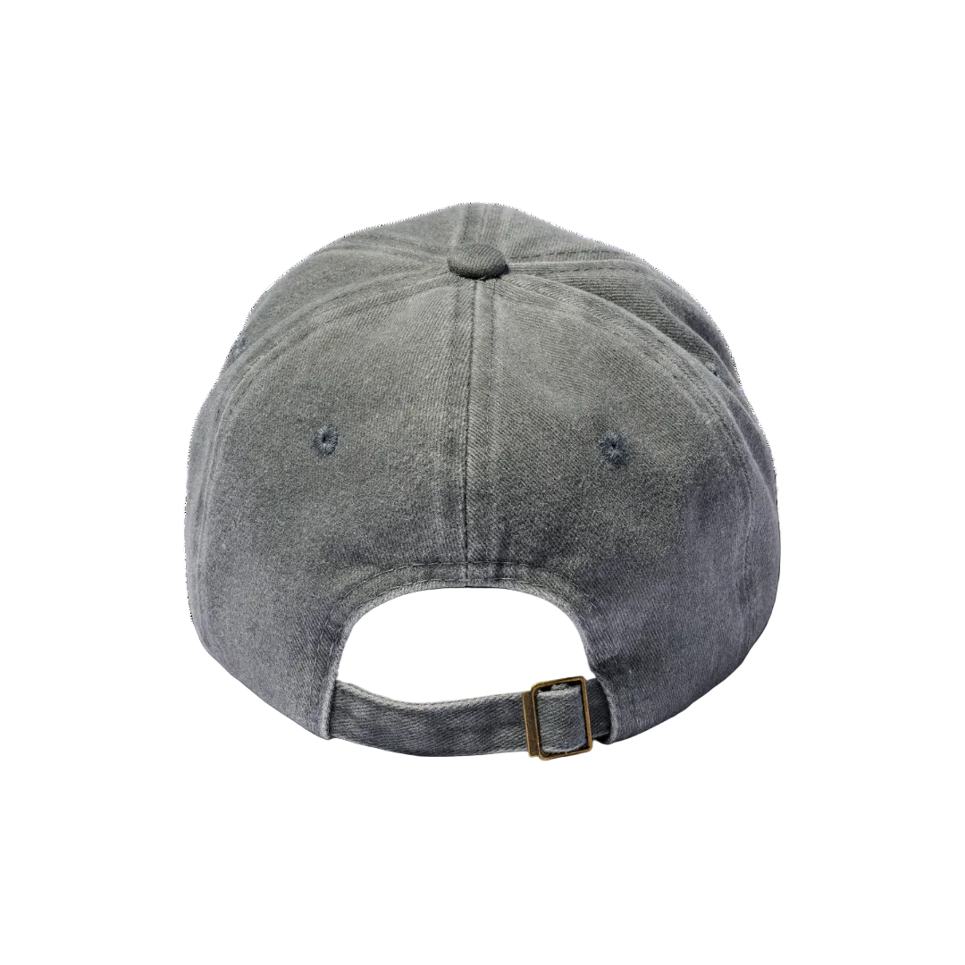 Unisex Vintage Grey Baseball Cap