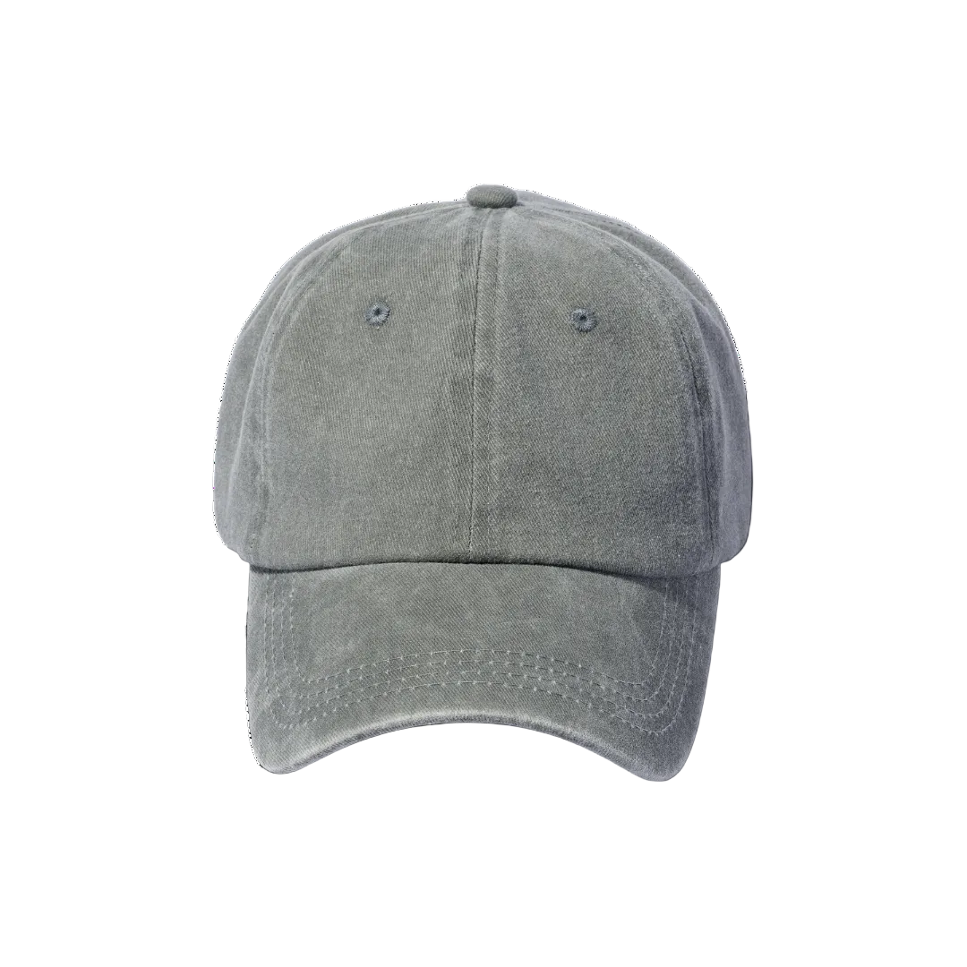 Unisex Vintage Grey Baseball Cap