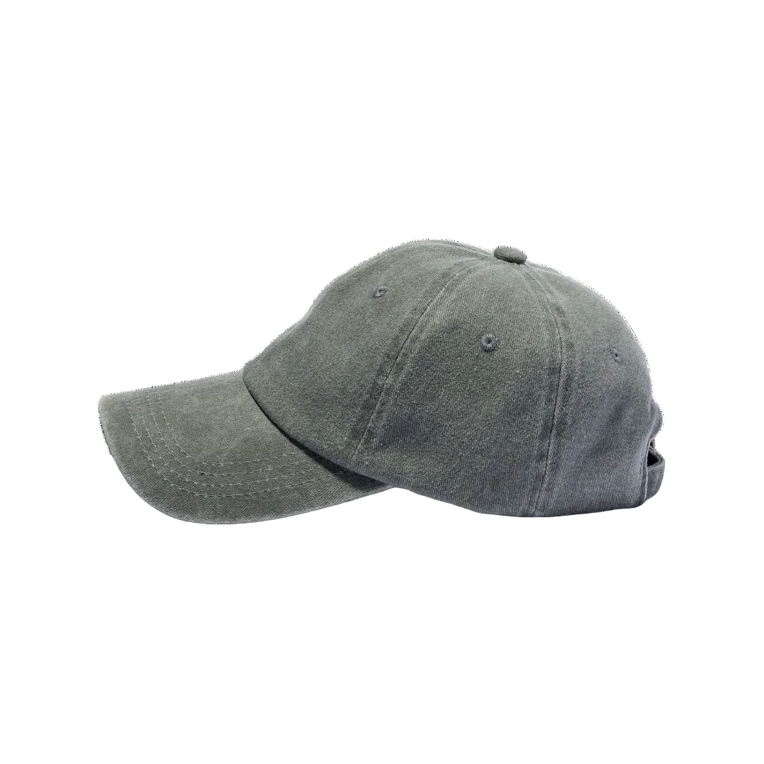 Unisex Vintage Grey Baseball Cap