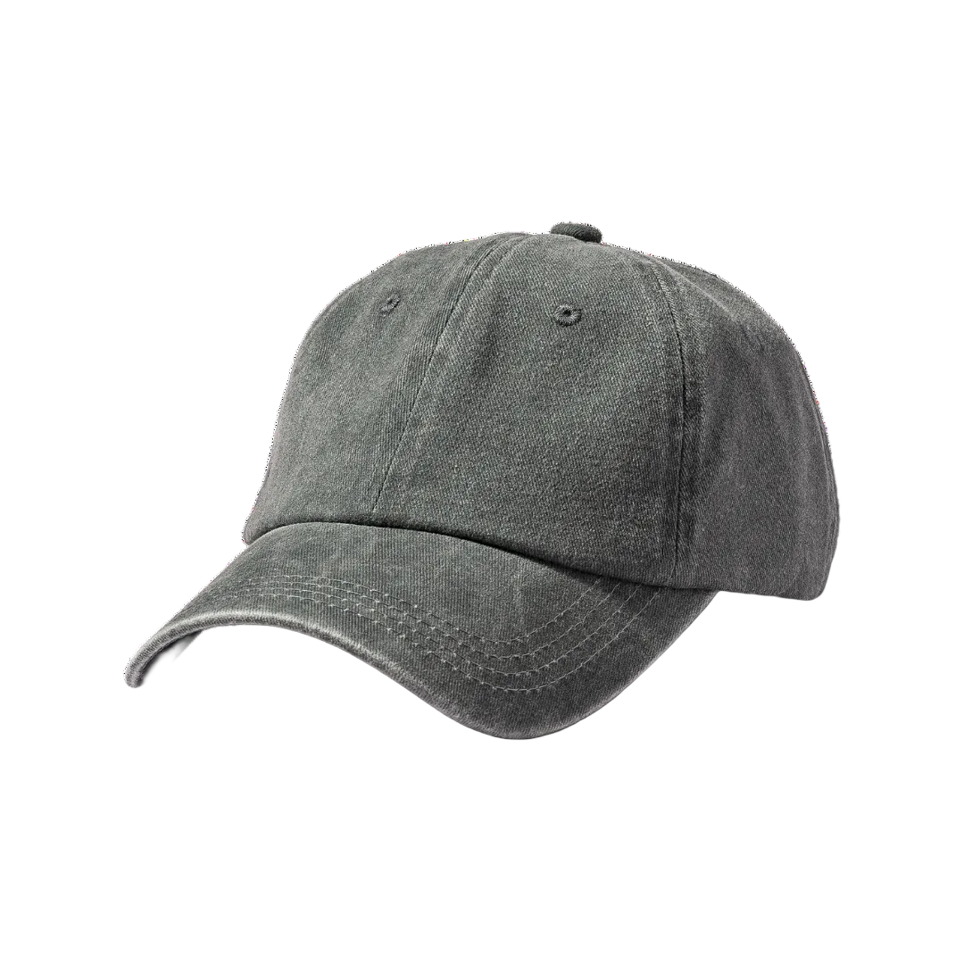 Unisex Vintage Grey Baseball Cap
